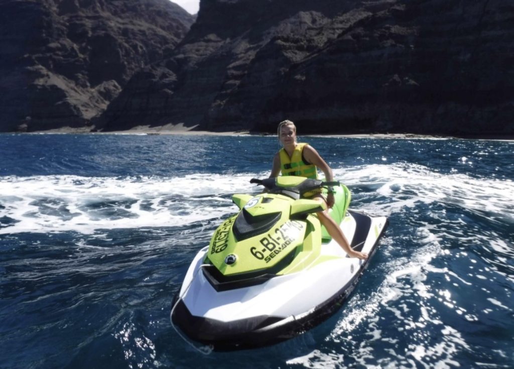 Guided Jet Ski Safari on the coast of Gran Canaria