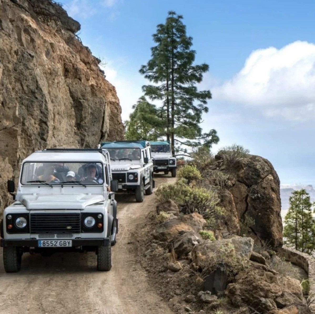 Jeep Safari tour through the mountains of Gran Canaria
