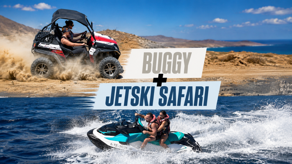 Buggy tour and Jet Ski Safari combo in Gran Canaria
